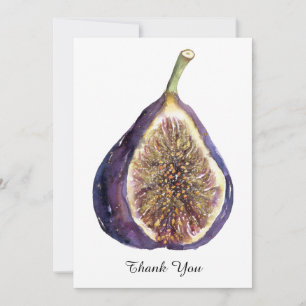 A Fig Painting Thank You Card