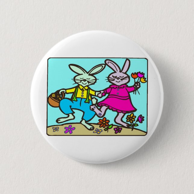 A Fine Spring Day - Button (Front)