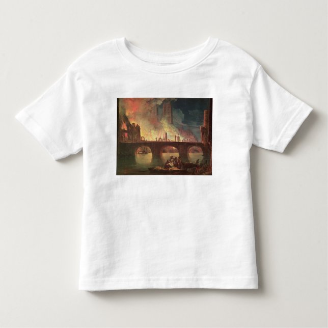 A Fire at the Hotel-Dieu in 1772 Toddler T-Shirt (Front)