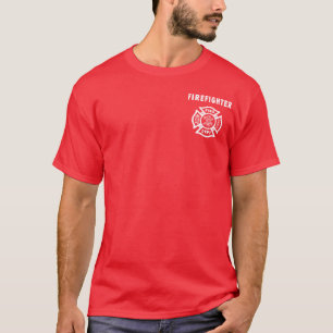 A Firefighter Logo T-Shirt