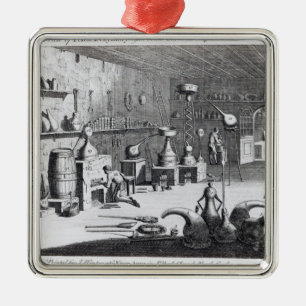 A first view of Practical Chemistry Metal Ornament