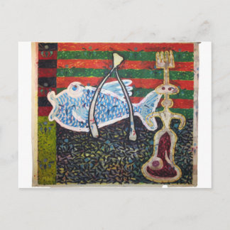 A Fish A Wish and Miro Postcard
