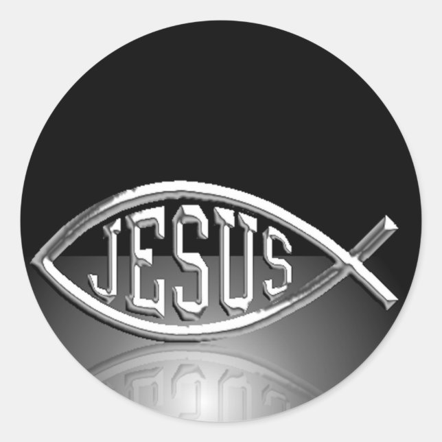 A Fisher Of Men Classic Round Sticker (Front)