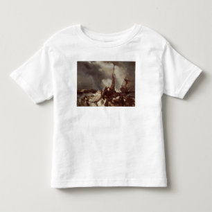 A Fisherman Pulling in a Net, 1868 Toddler T-Shirt