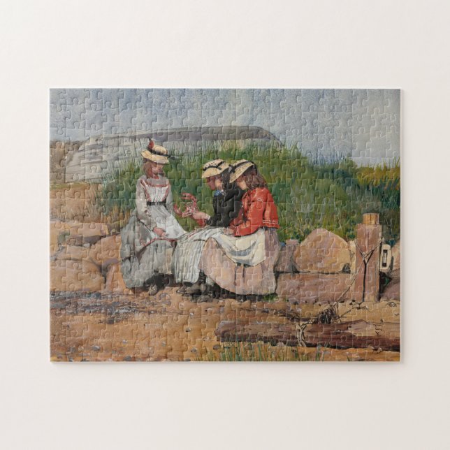 A Fisherman’s Daughter | Winslow Homer Jigsaw Puzzle (Horizontal)