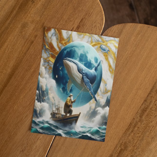 A Fishermans Cosmic Catch Postcard (Creator Uploaded)