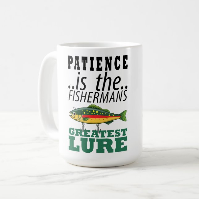 A Fishermans Greatest Lure Coffee Mug (Front Left)