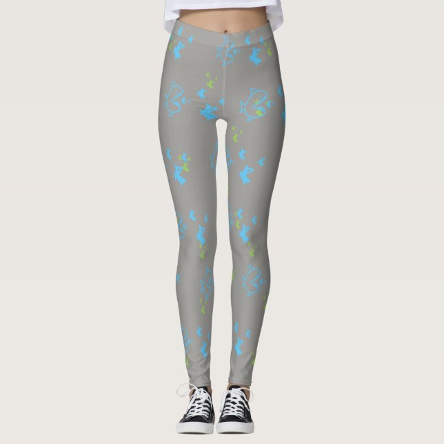 A Fishes Life Leggings (Front)