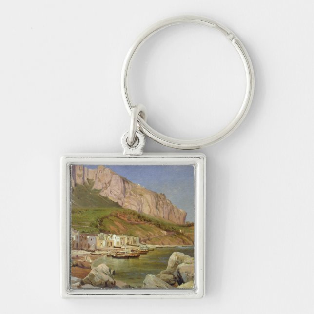 A Fishing Village at Capri Key Ring (Front)