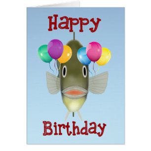A Fishy Birthday Card