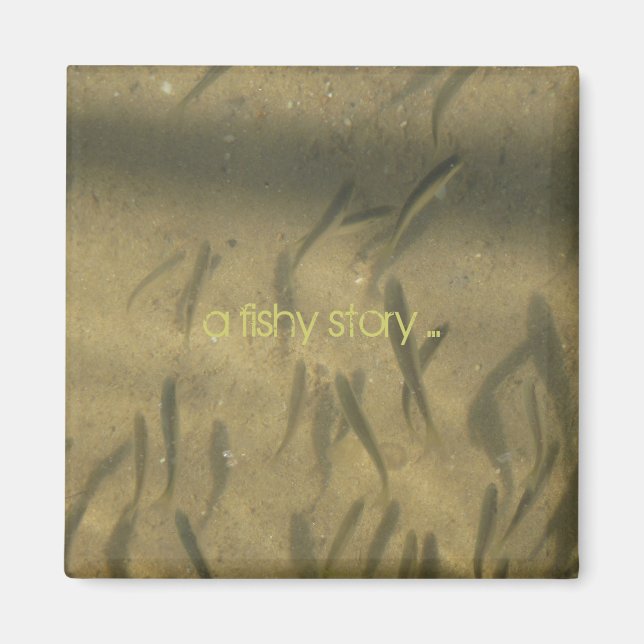 a fishy story ... magnet (Front)