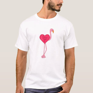 A Flamingo in Love T-Shirt