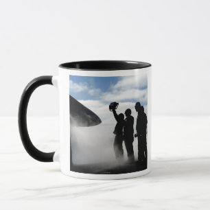A flight deck crew member mug