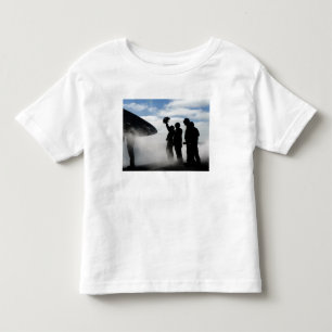A flight deck crew member toddler T-Shirt