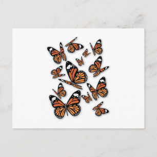 A Flight of Butterflies Postcard