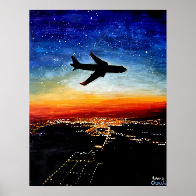 A flight to Timisoara Poster (Front)