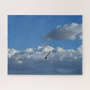 A flight under the clouds jigsaw puzzle