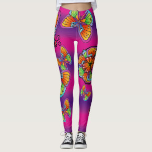 A Flock of Butterflies Leggings
