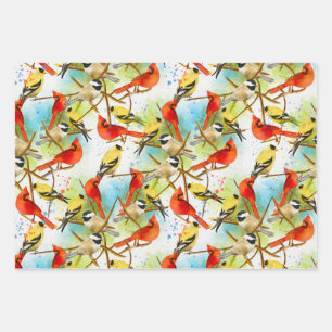 A Flock of Feathers  Wrapping Paper Sheet