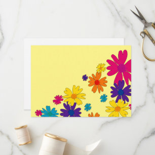 A floral bed of daisy flowers program