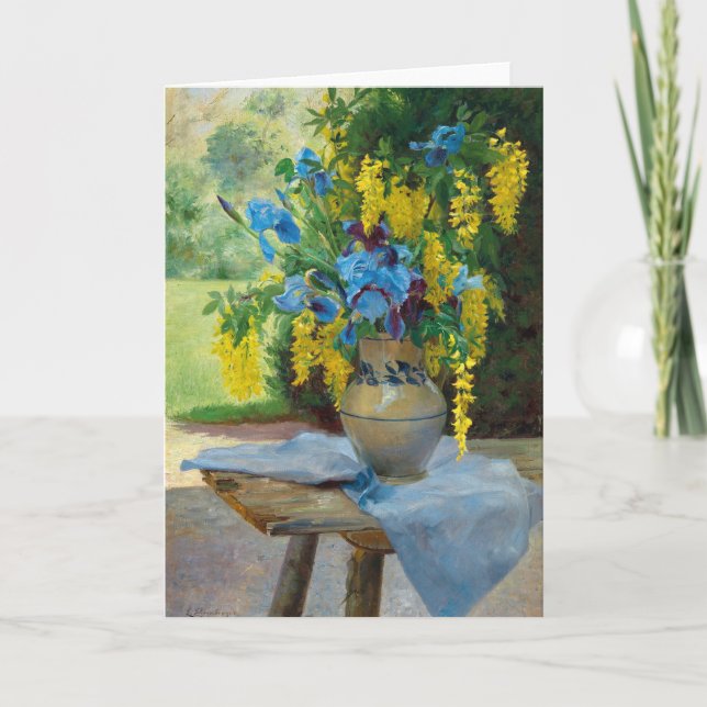 A Floral Bouquet | Ella Wetzko-Ehrenberger Card (Front)