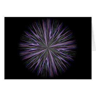 a floral mandala card for centring