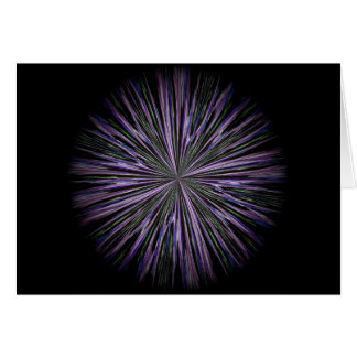 a floral mandala card for centring