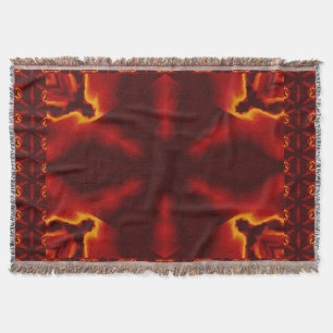 A Flower 7 Throw Blanket