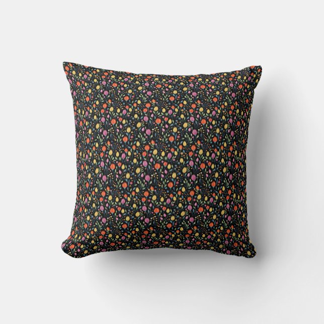 A Flower Blossoms For Its Own Joy Cushion (Front)