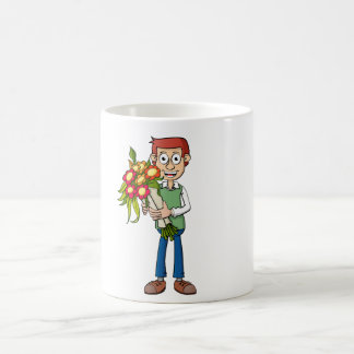 A flower for a birthday, party, ... coffee mug