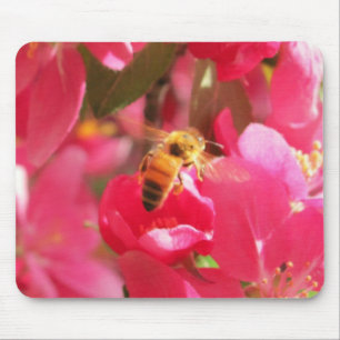 A flower for my "Honey" Bee Mine Mouse Pad