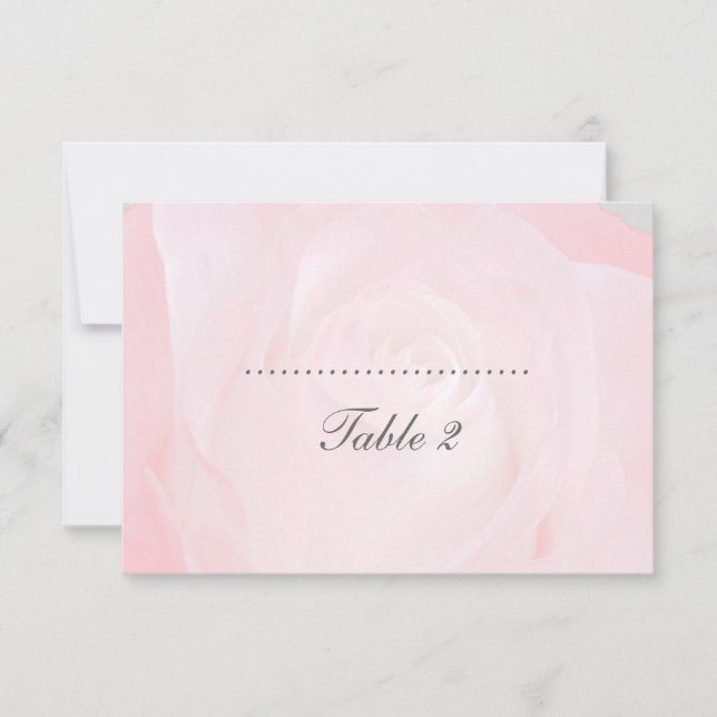 A Flower For My Love Seating Cards (Front)