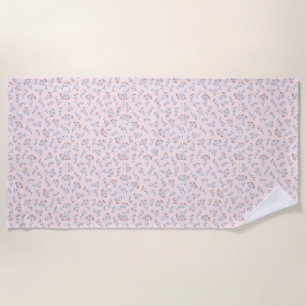 A Flower’s Thorns Defend Its Sweetness Beach Towel