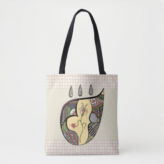 A Flower Within All-Over-Print Bag (Front)