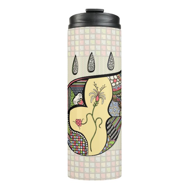 A Flower Within Thermal Tumbler (Front)