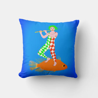 A flute player cushion