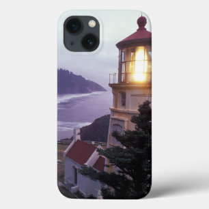 A foggy day on the Oregon coast at the Heceta iPhone 13 Case