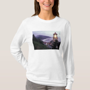 A foggy day on the Oregon coast at the Heceta T-Shirt