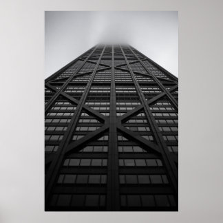 A Foggy John Hancock Poster