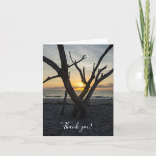 A Folly Sunrise Thank You Card