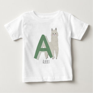 A for Alpaca Baby T-Shirt
