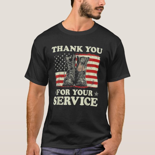 A  For Veteran Day T-Shirt (Front)