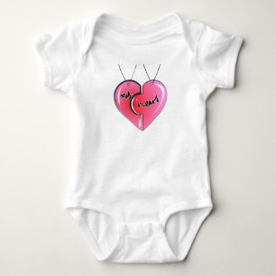 A Forever Love Cushion Baby Bodysuit