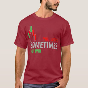 A forex or stock trading trader candlestick T-Shirt
