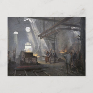 A Forge, 1893 Postcard