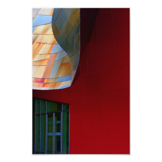 A Form Of Red. Photo Print (Front)