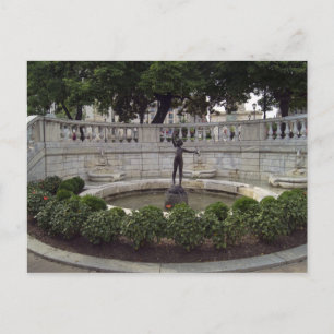 A Fountain in Mt. Washington Postcard