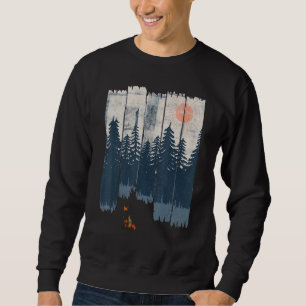 A Fox In The Wild Nature Sunset Wildlife In The Wi Sweatshirt