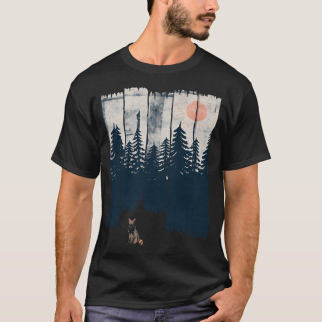 A Fox In The Wild... T-Shirt (Front)