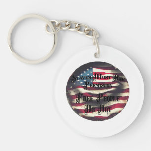 A Free People Key Ring